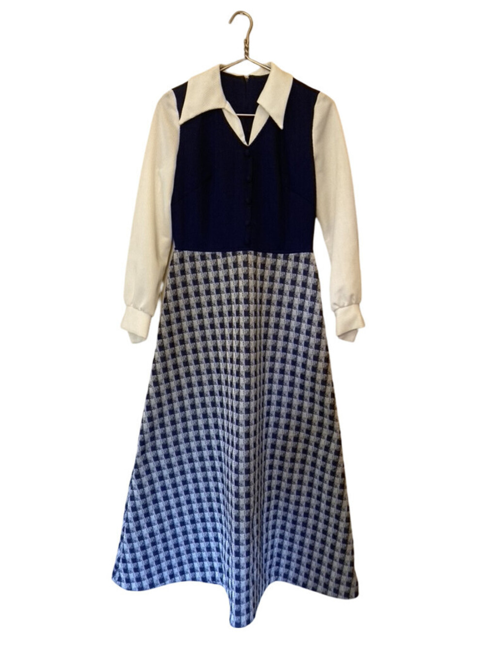 Vintage Blue/Cream Dress